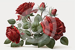 Vibrant Red Roses Bouquet for Gifting and Decoration.