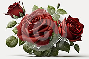 Vibrant Red Roses Bouquet for Gifting and Decoration.