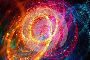 Vibrant Rocket Patterns