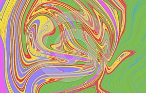 Vibrant And Smooth Gradient Soft Colors Wave Geometric Shape. Fluid art texture. Backdrop with abstract mixing paint effect. Liqui