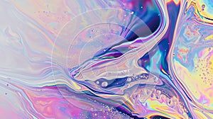 Vibrant Soap Bubble Hues Capturing the Essence of Abstract Liquid Artistry. Generative AI