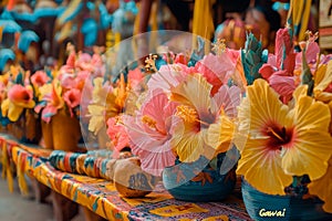 Vibrant Spring Festival in Malaysia photo