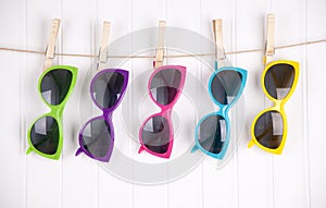 Vibrant Summer Sunglasses photo