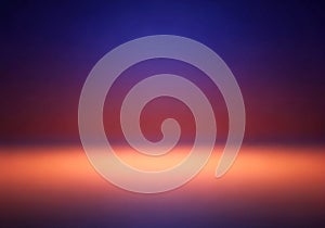 Vibrant Sunset Sky Gradient Background