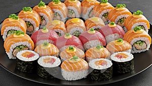 Delectable Sushi Platter photo
