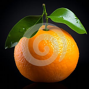 Vibrant Tangerine: A Stunning Environmentalist Photo With Clever Humor