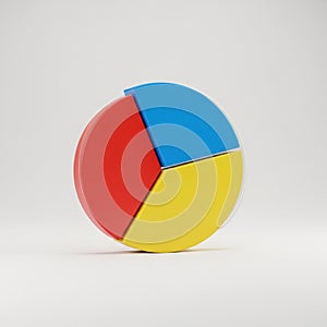 Colorful Pie Chart Graphic Design