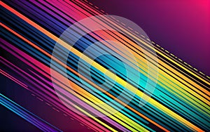 Energetic Vector Design Featuring Movement for Creative Projects