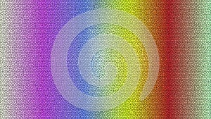 Vibrant vertical gradient mosaic pattern, abstract cellular tessellation texture