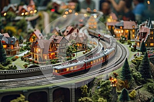 Vibrant Voyage: A Peek into the Suburban Model Train Exhibition