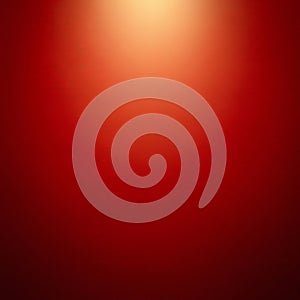 Warm Red Gradient Background with Light Flare