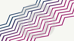 Vibrant Zigzag Pattern. Abstract Geometric Background. Dynamic Modern Design Vector Design Generative AI