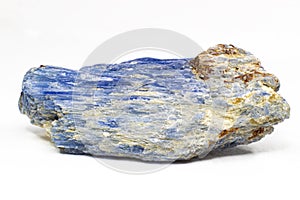 Vibrantly blue kyanite crystal
