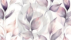 Vibrantly Colored Leaves in Shades of Purple, Pink, and White photo