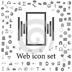 vibration on the phone icon. web icons universal set for web and mobile