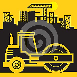 Vibration roller, Construction power machinery