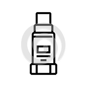vibration sensor module line icon vector illustration