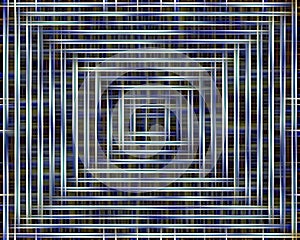 Vibrational squares background