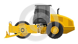 Vibratory Soil Compactor for asphalting of roads