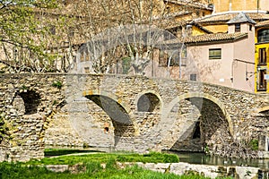 Vic, Catalonia, Spain, bridge photo