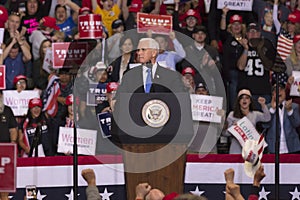 Vice President Mike Pence speaks at President Trump Re-election Rally - KEEP AMERICA GREAT