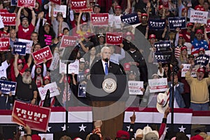 Vice President Mike Pence speaks at President Trump Re-election Rally - KEEP AMERICA GREAT