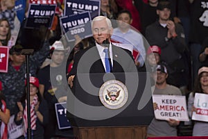 Vice President Mike Pence speaks at President Trump Re-election Rally - KEEP AMERICA GREAT