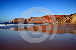 Vicentine coast, Algarve, South Western Portugal. photo