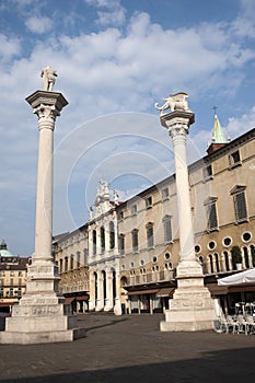 Vicenza (Veneto, Italy): The historic main square