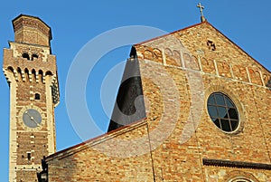 paleochristian basilica of Saints Felice and Fortunato in Italy photo