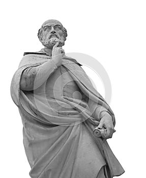 Vicenza VI Italy statue of architect Andrea Palladio in the down