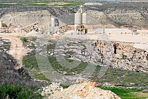A quarry near Belchite, Spain
