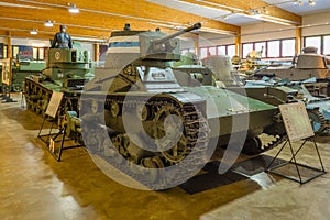 Vickers Mk E Vickers-Amstrong 6 ton tank. Finland