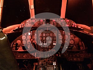 Vickers viscount cockpit