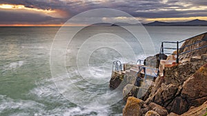 Vico Bathing Place,  This pool is situated at the outdoor Vico bathing