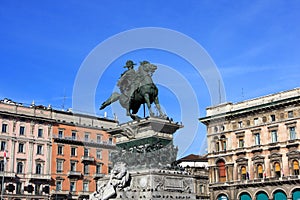 Victor Emmanuel II monument, Milan