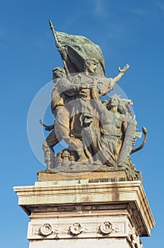 Victor Emmanuel II National Monument in Rome, Italy