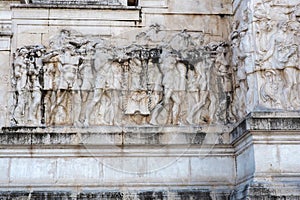 Victor Emmanuel II National Monument in Rome, Italy