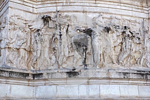 Victor Emmanuel II National Monument in Rome, Italy