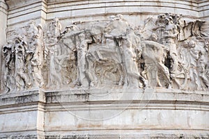 Victor Emmanuel II National Monument in Rome, Italy