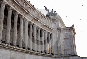 Victor Emmanuel II National Monument in Rome, Italy