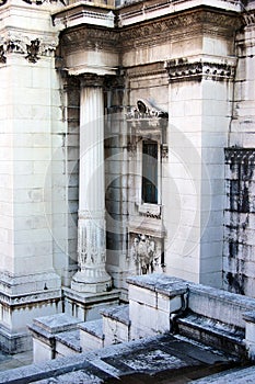 The Victor Emmanuel Monument in Rome detail