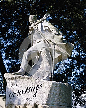 Victor Hugo Statue, St Peter Port ,Guernsey photo