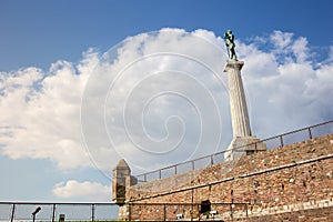 Victor monument on Belgrade fortress photo