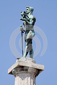 Victor Monument in Belgrade, Serbia