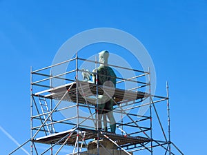 The Victor monument reconstruction