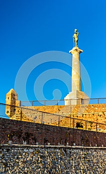 The Victor (Pobednik) Monument in the Belgrade Fortress