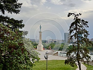 Victor (Pobednik) Monument in Serbia, Belgrade