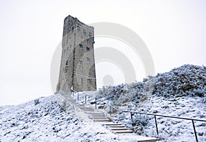 Victora Tower on Castle Hill in Huddersfield, West Yorkshire, England