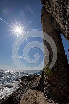 Victoria Beach in Laguna Beach, California